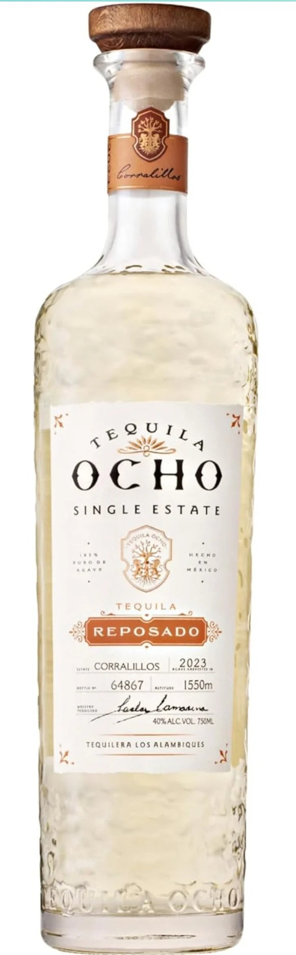 Tequila OCHO Reposado 100% Agave